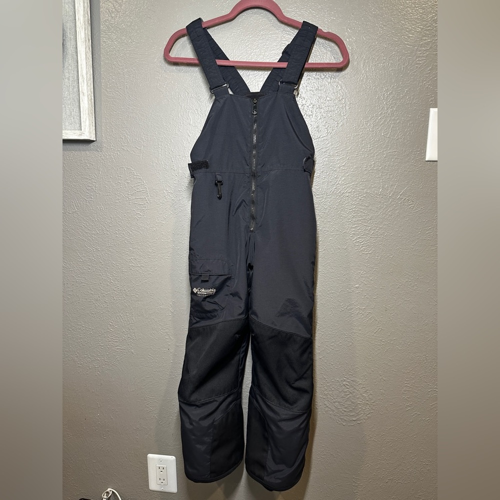 Columbia kids snow bib size 8